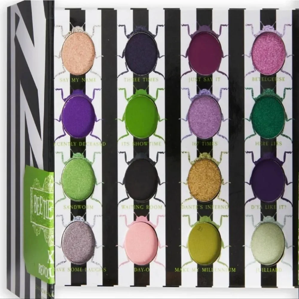 Revolution Beauty X Beetlejuice‎ It's Showtime Shadow Palette